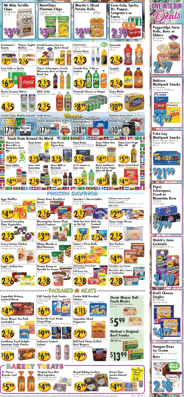 Ideal Food Basket flyer page 3