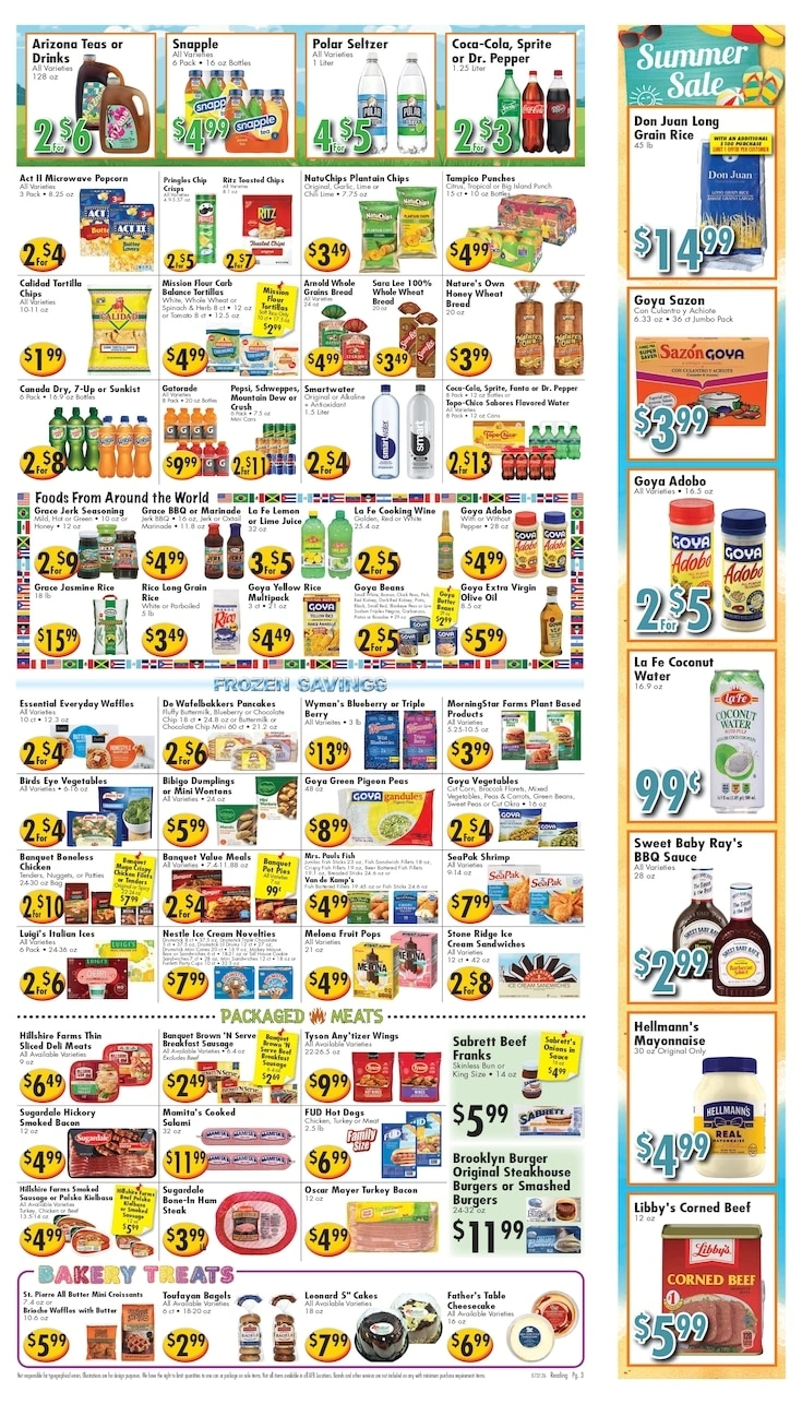 Ideal Food Basket flyer page 3