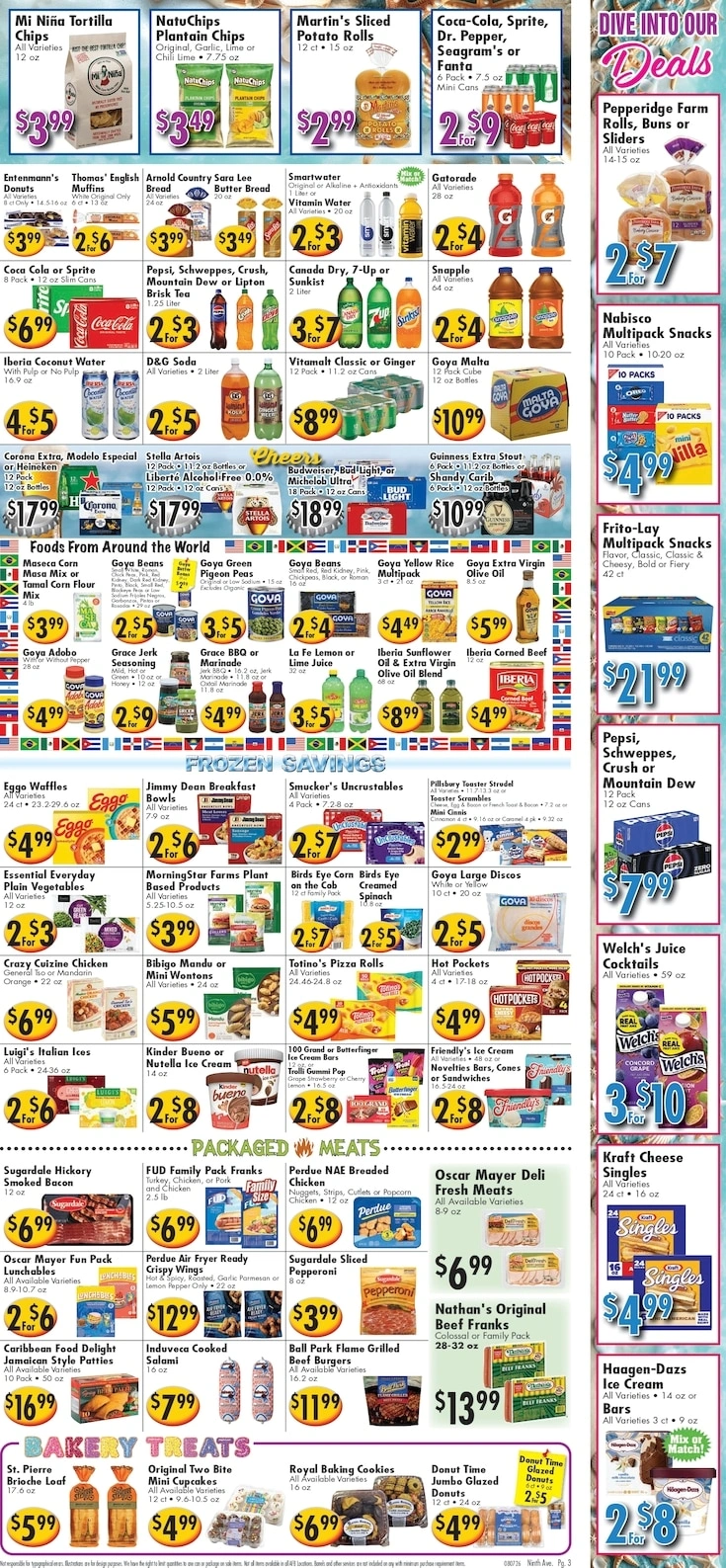 Ideal Food Basket flyer page 3