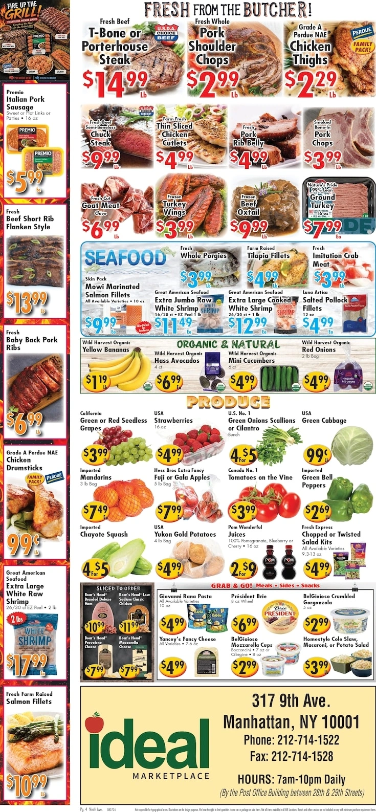 Ideal Food Basket flyer page 4