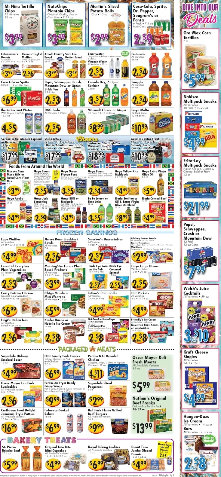 Ideal Food Basket flyer page 3