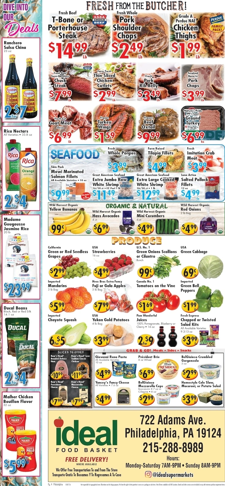 Ideal Food Basket flyer page 4