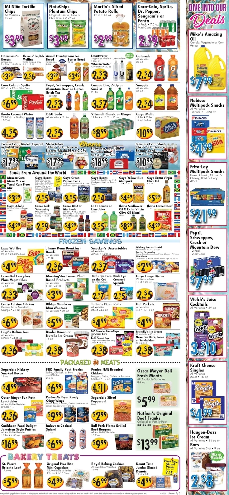 Ideal Food Basket flyer page 3