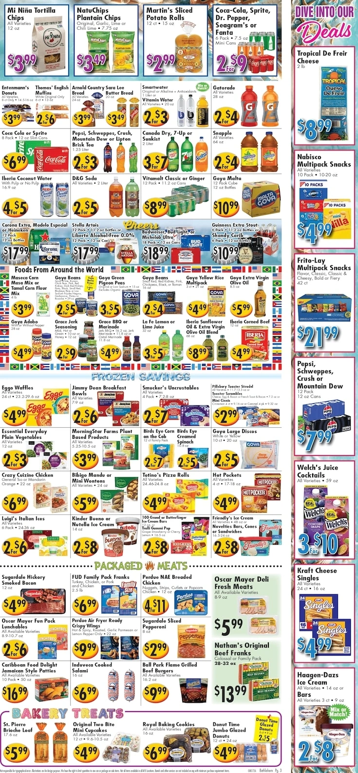 Ideal Food Basket flyer page 3