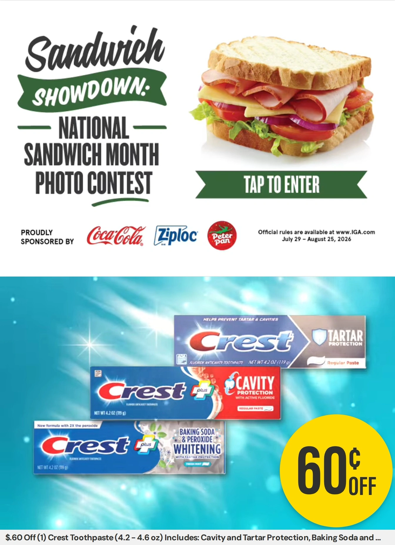 Carlyle IGA flyer page 3