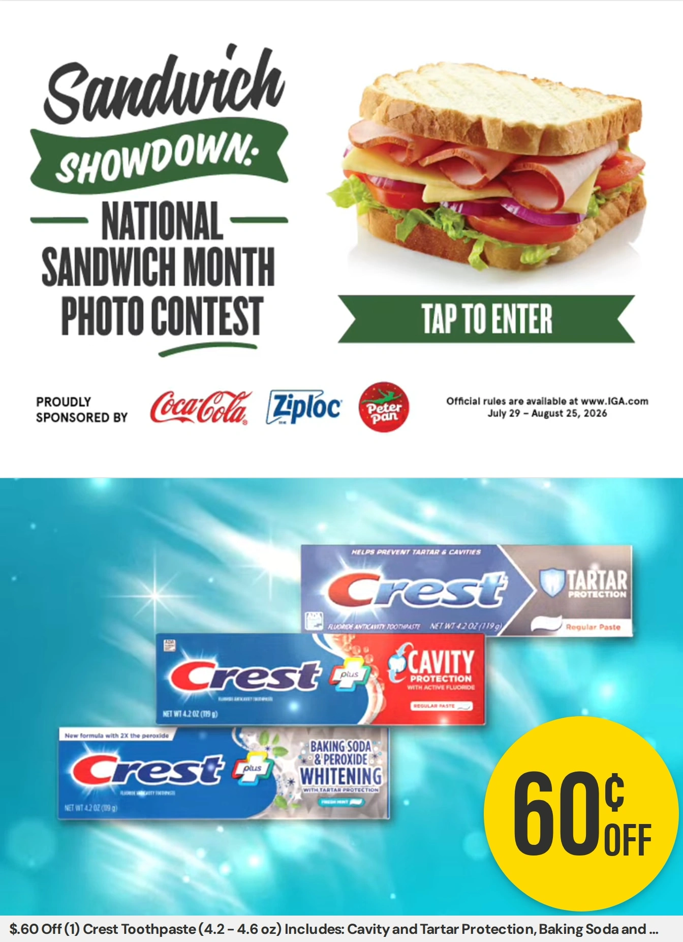 Jim's IGA flyer page 3