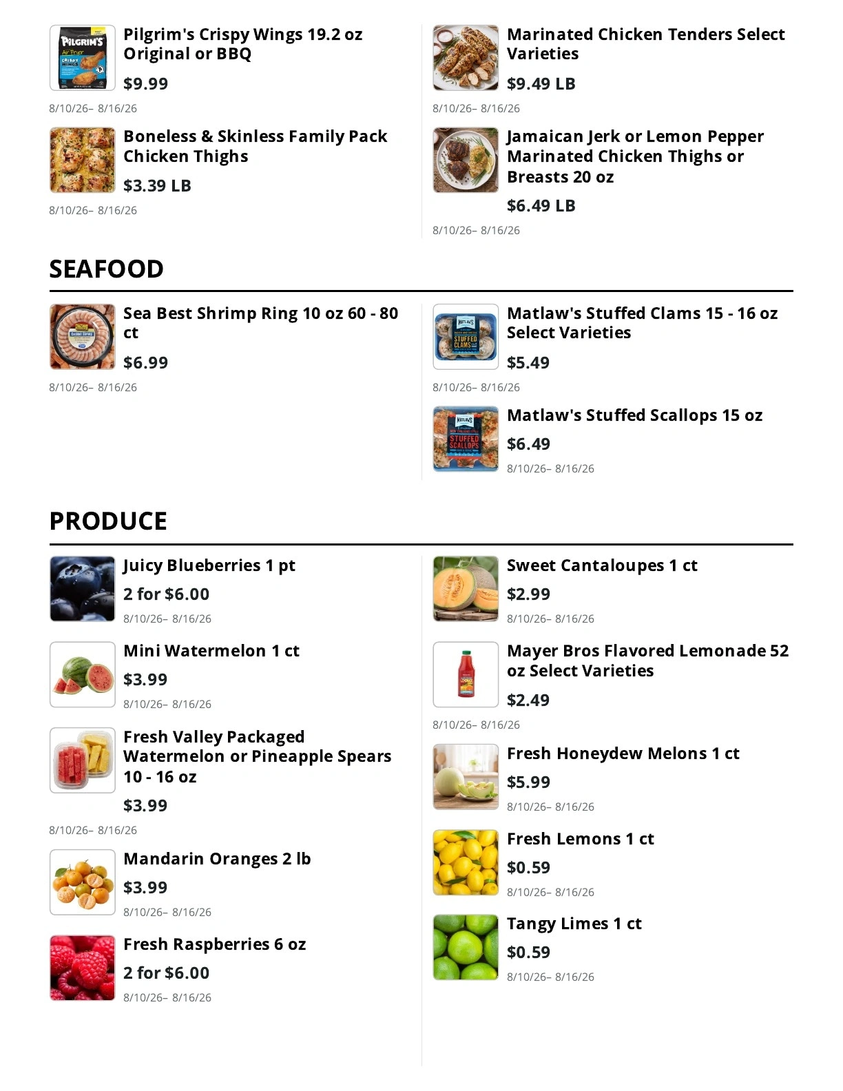 Village Market flyer page 3