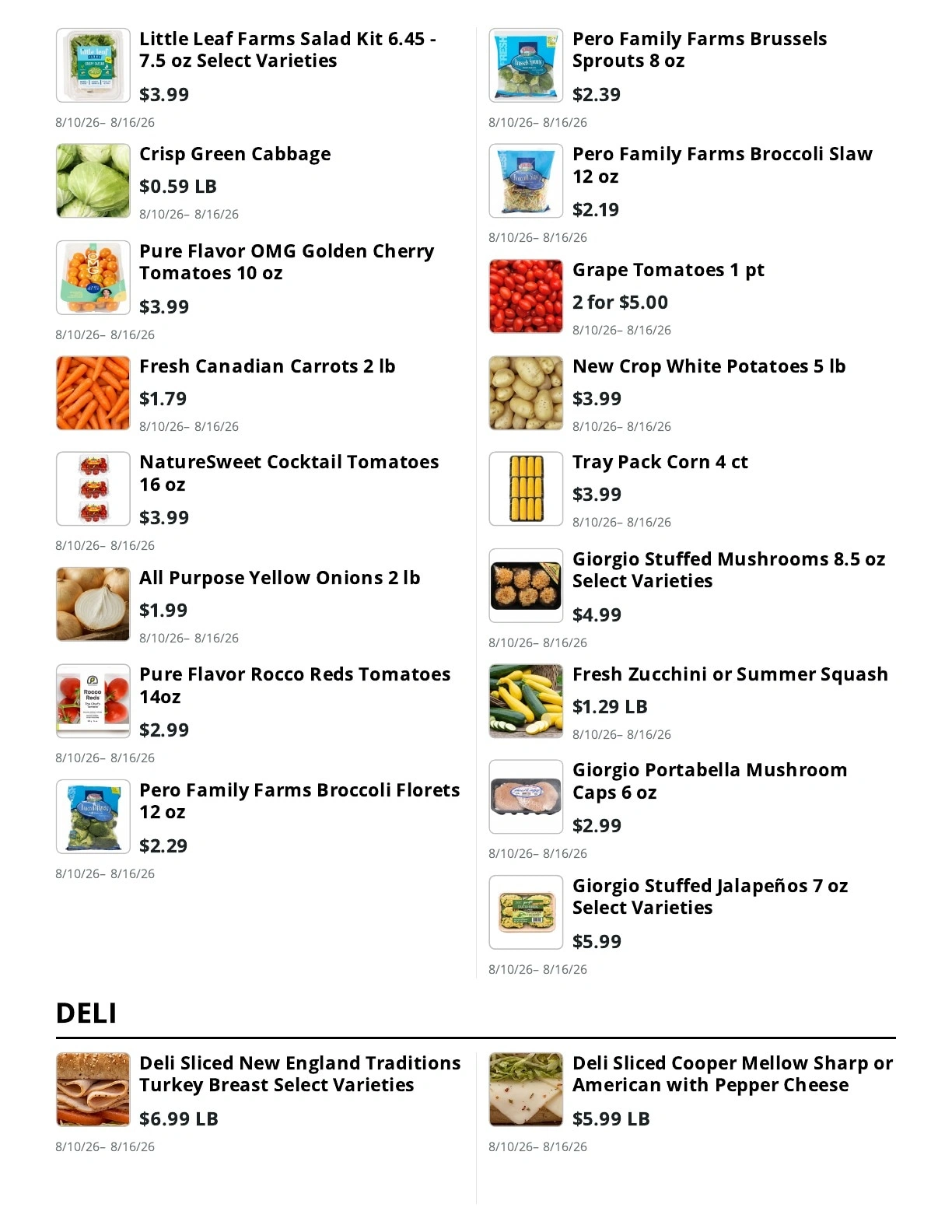 Village Market flyer page 4