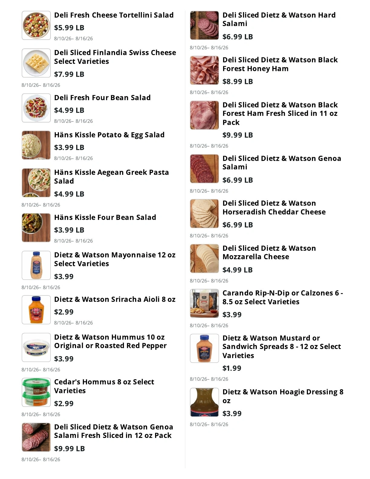 Village Market flyer page 5