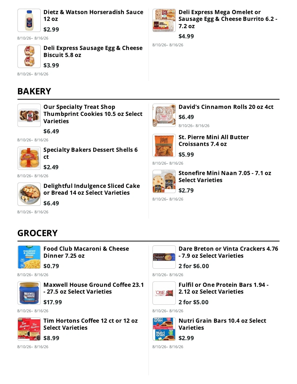 Village Market flyer page 6