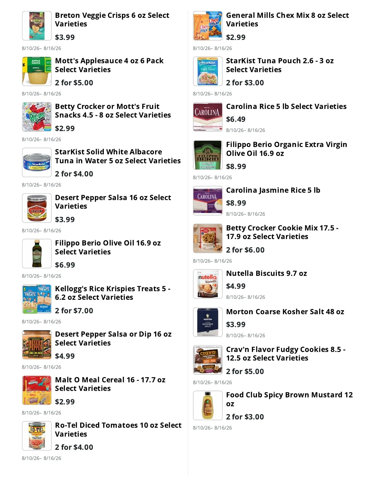 Village Market flyer page 7