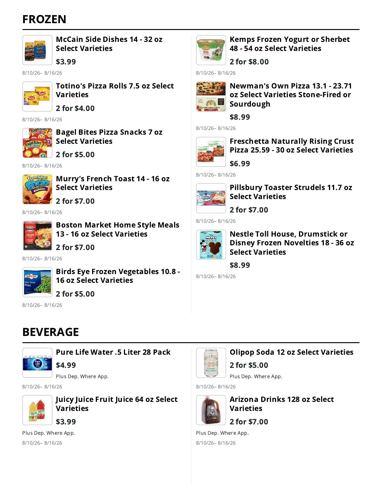 Village Market flyer page 9