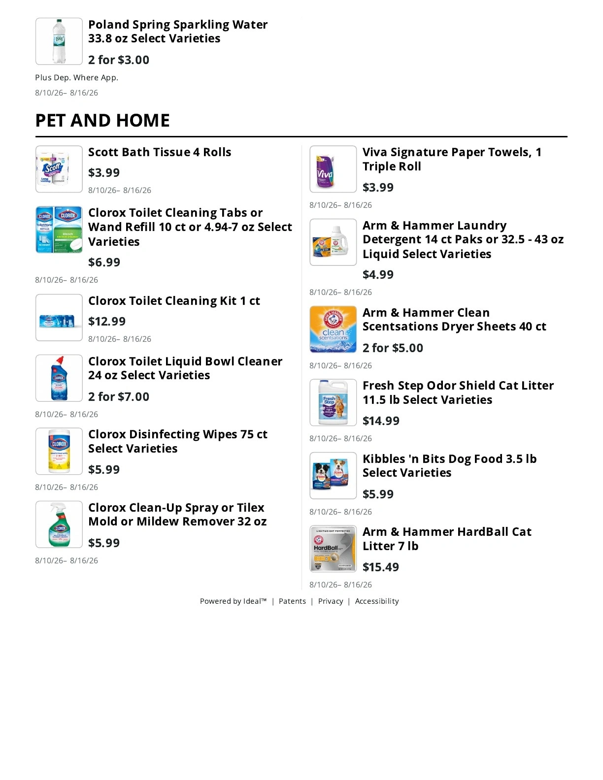 Village Market flyer page 10