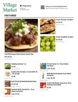 Village Market Weekly Ad