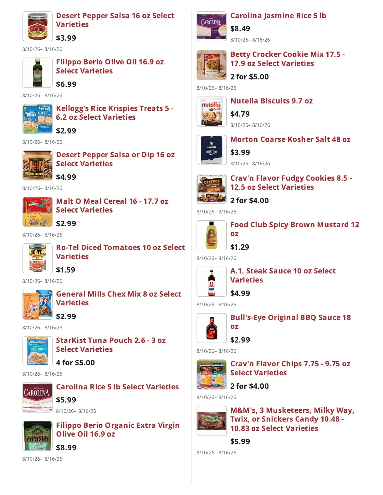Gregg's Market Place flyer page 5