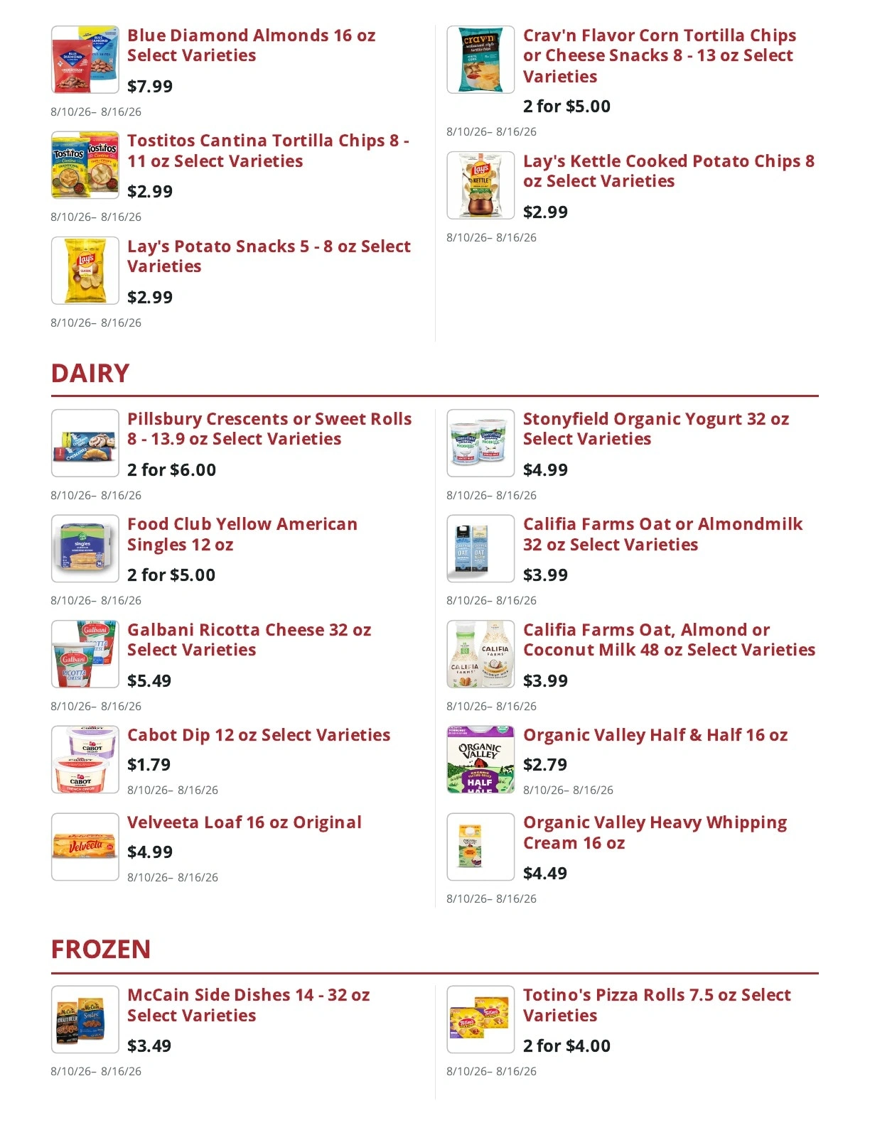 Gregg's Market Place flyer page 6