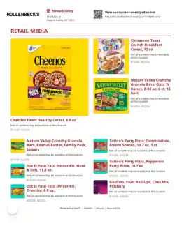 Hollenbeck Food Weekly Ad