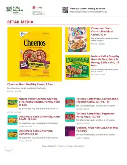 Tully Market Weekly Ad