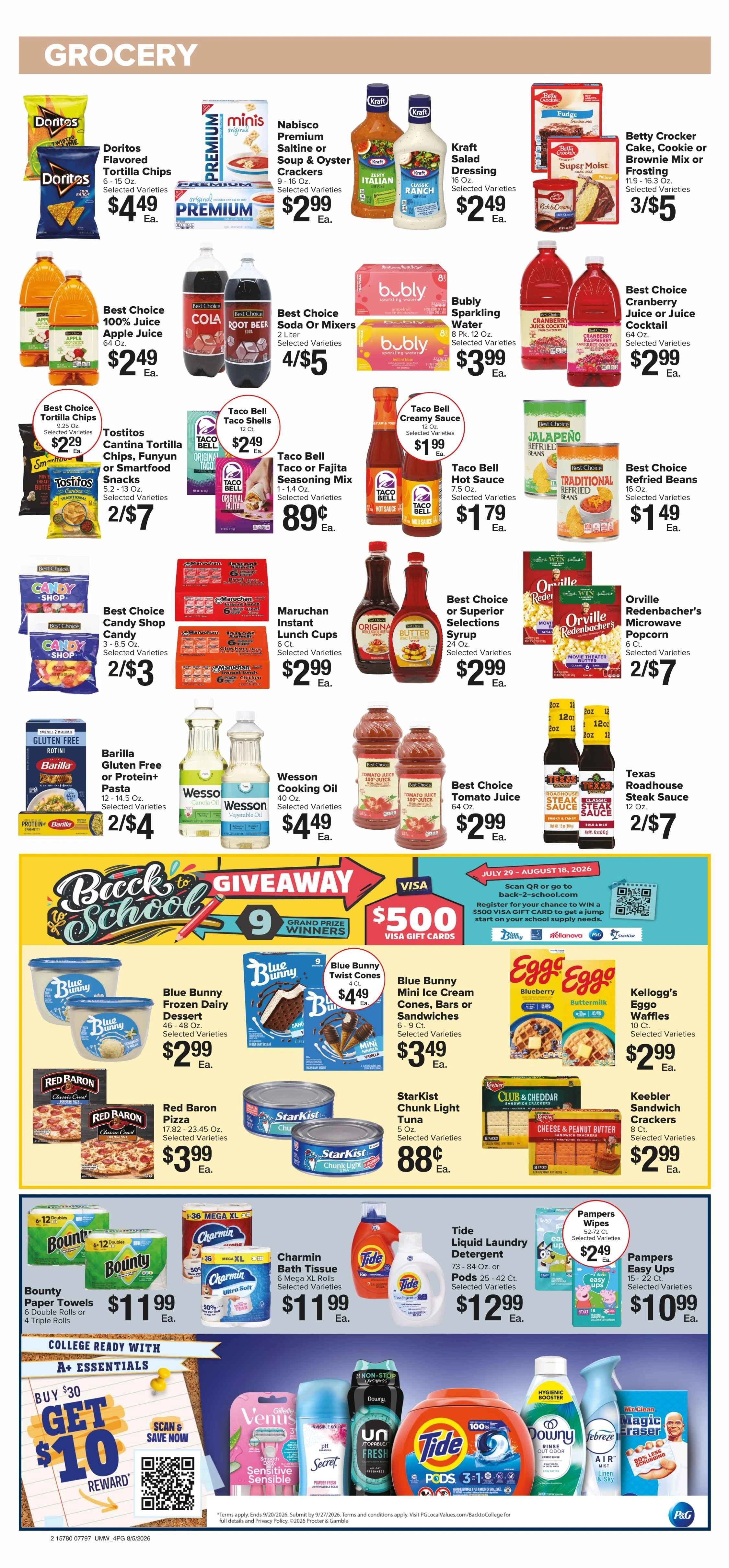 Island Market flyer page 2