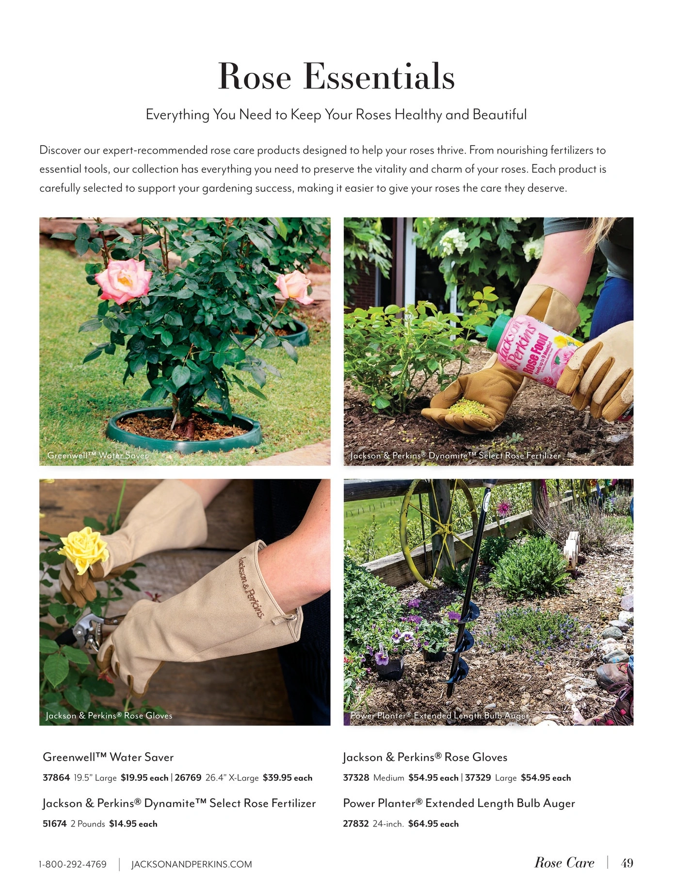 Jackson & Perkins flyer page 49