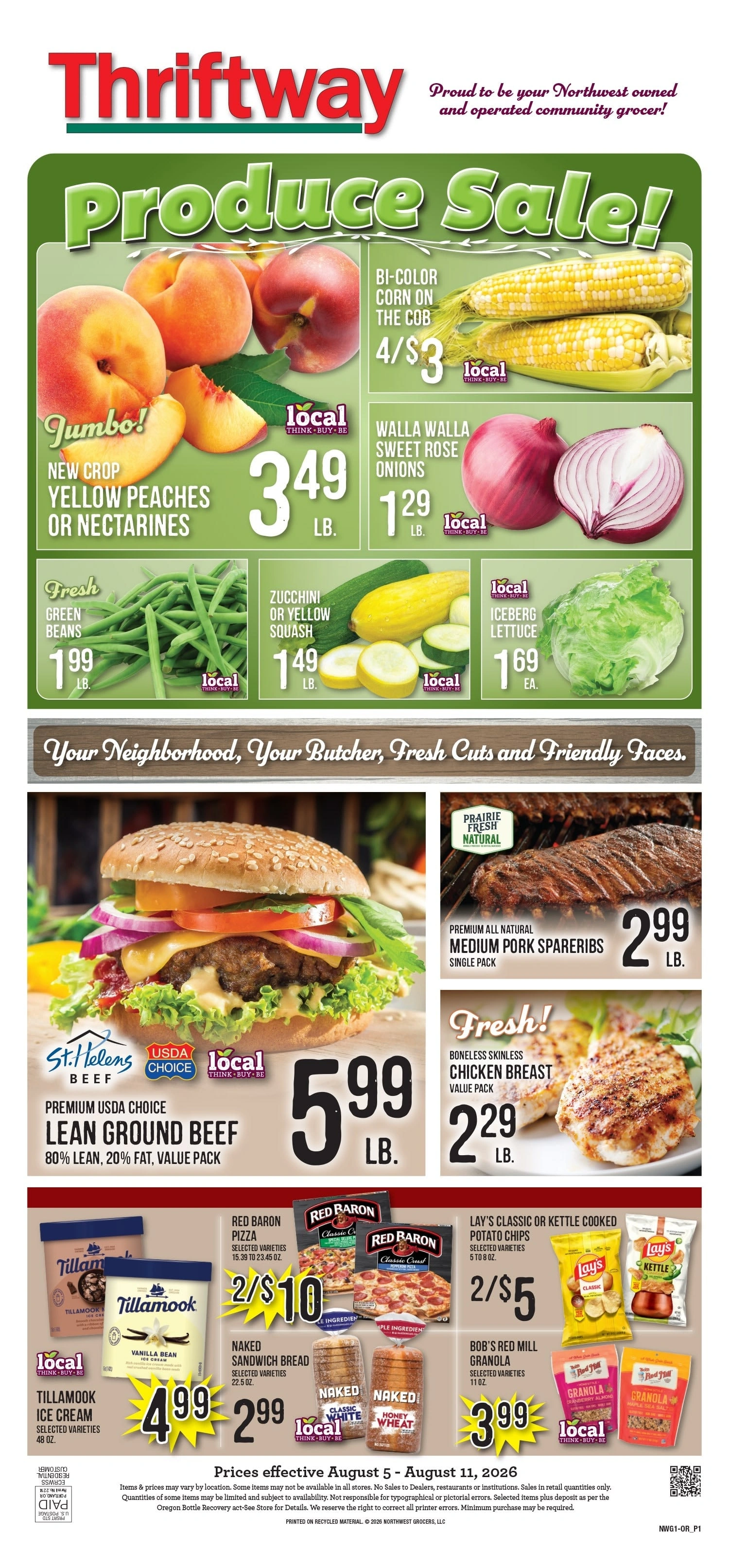 JC Market Toledo flyer page 1