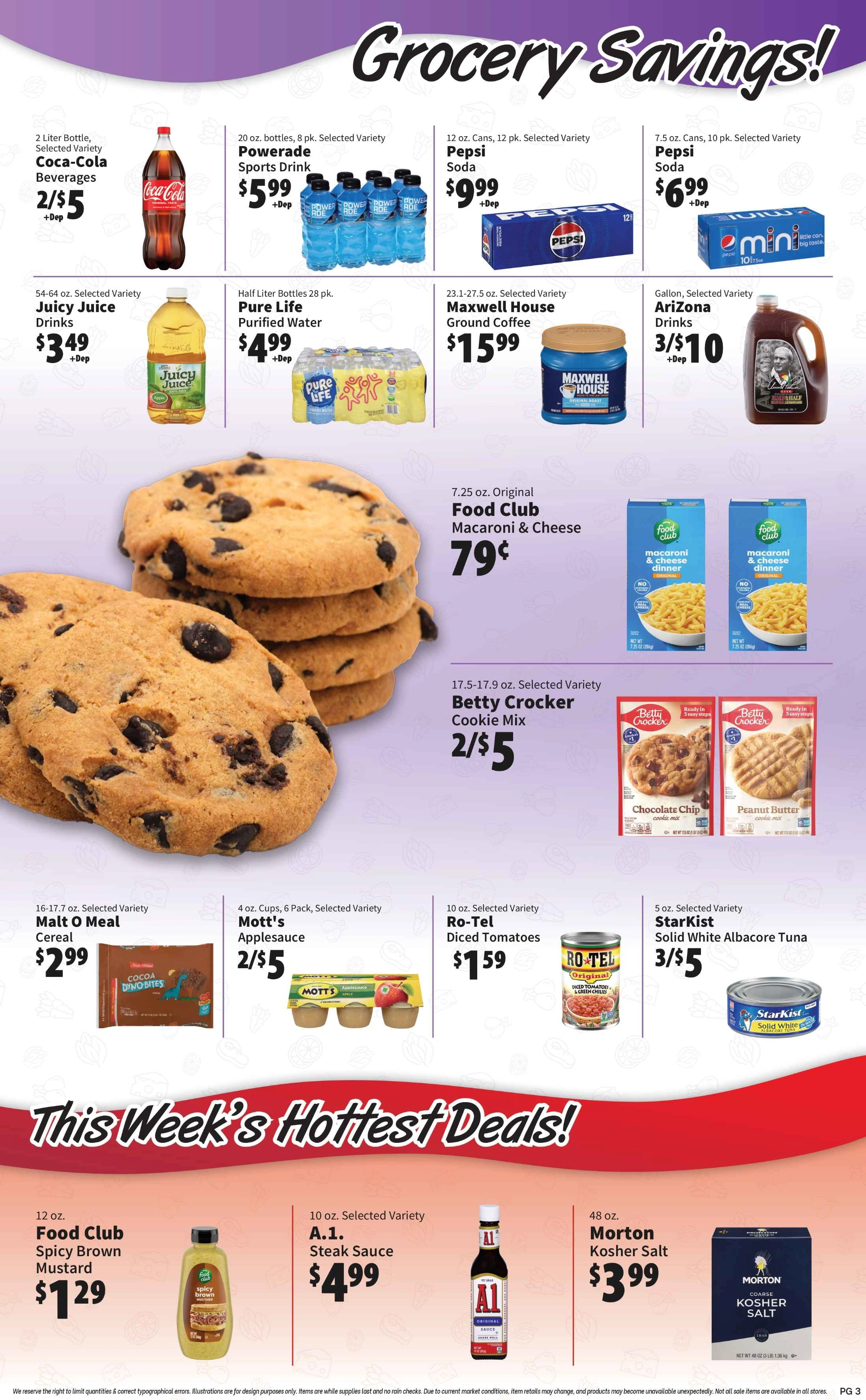Jim's Corner Grocery flyer page 3
