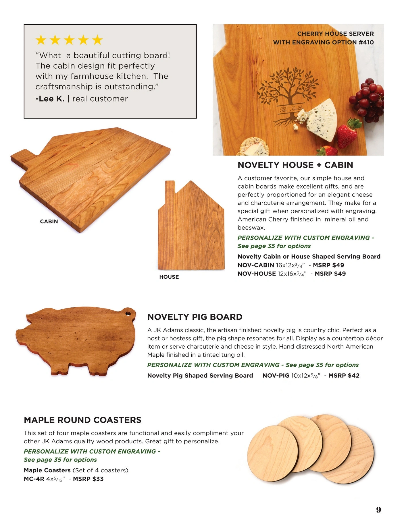 JK Adams flyer page 9