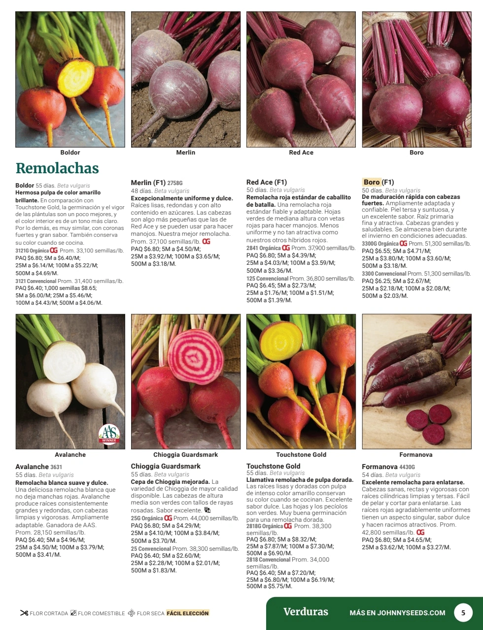 Johnny's Selected Seeds flyer page 7