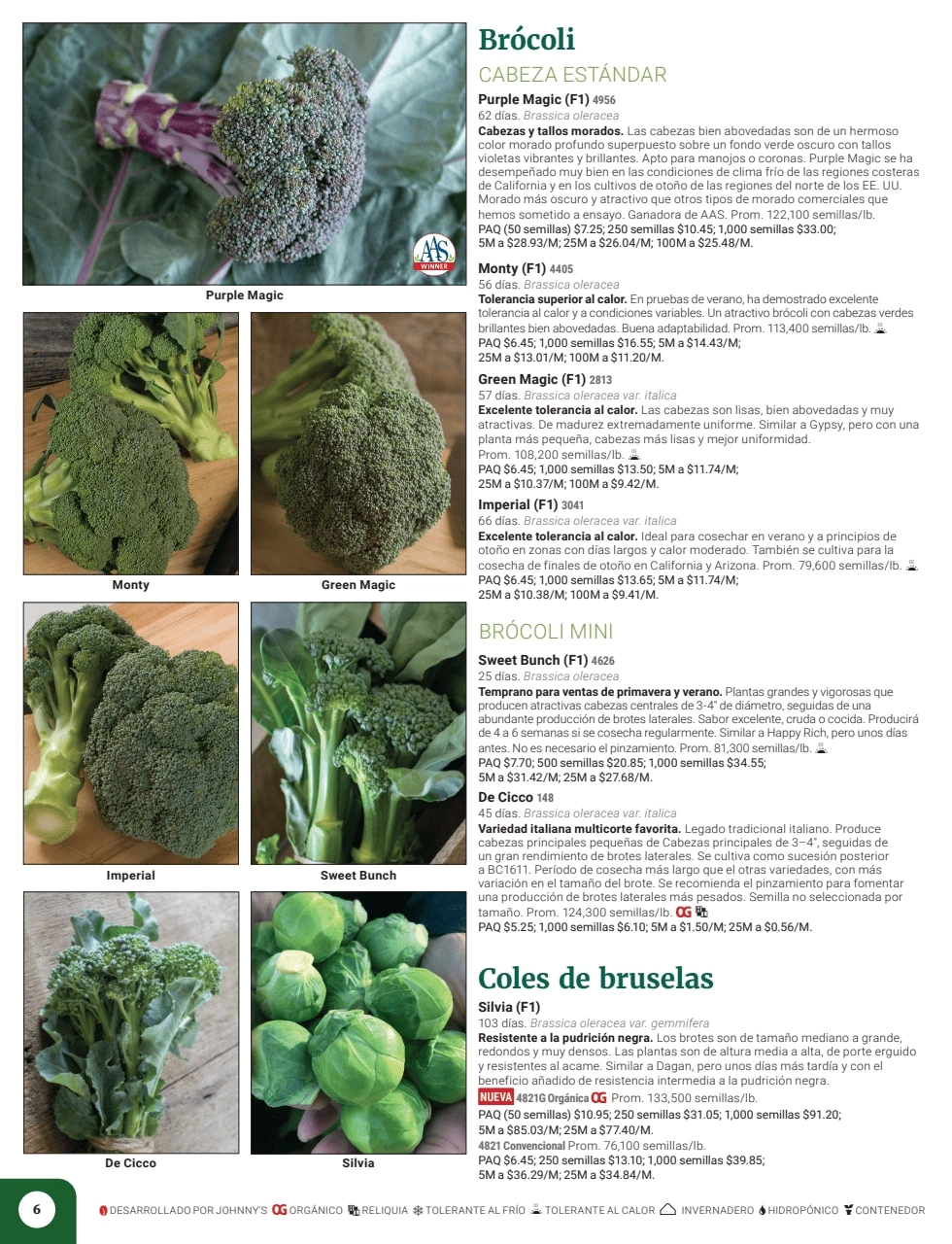 Johnny's Selected Seeds flyer page 8