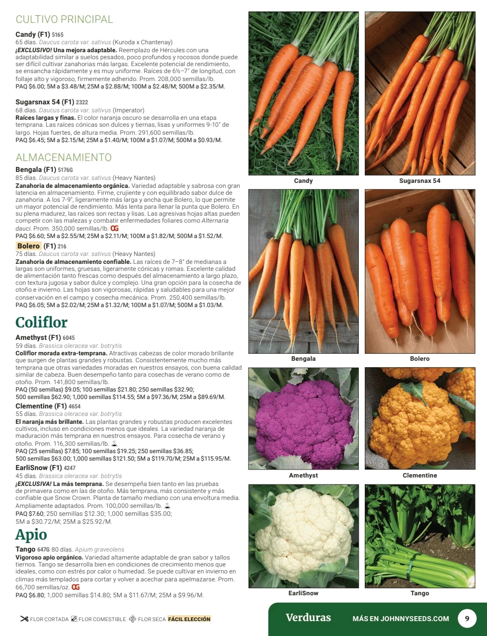 Johnny's Selected Seeds flyer page 11