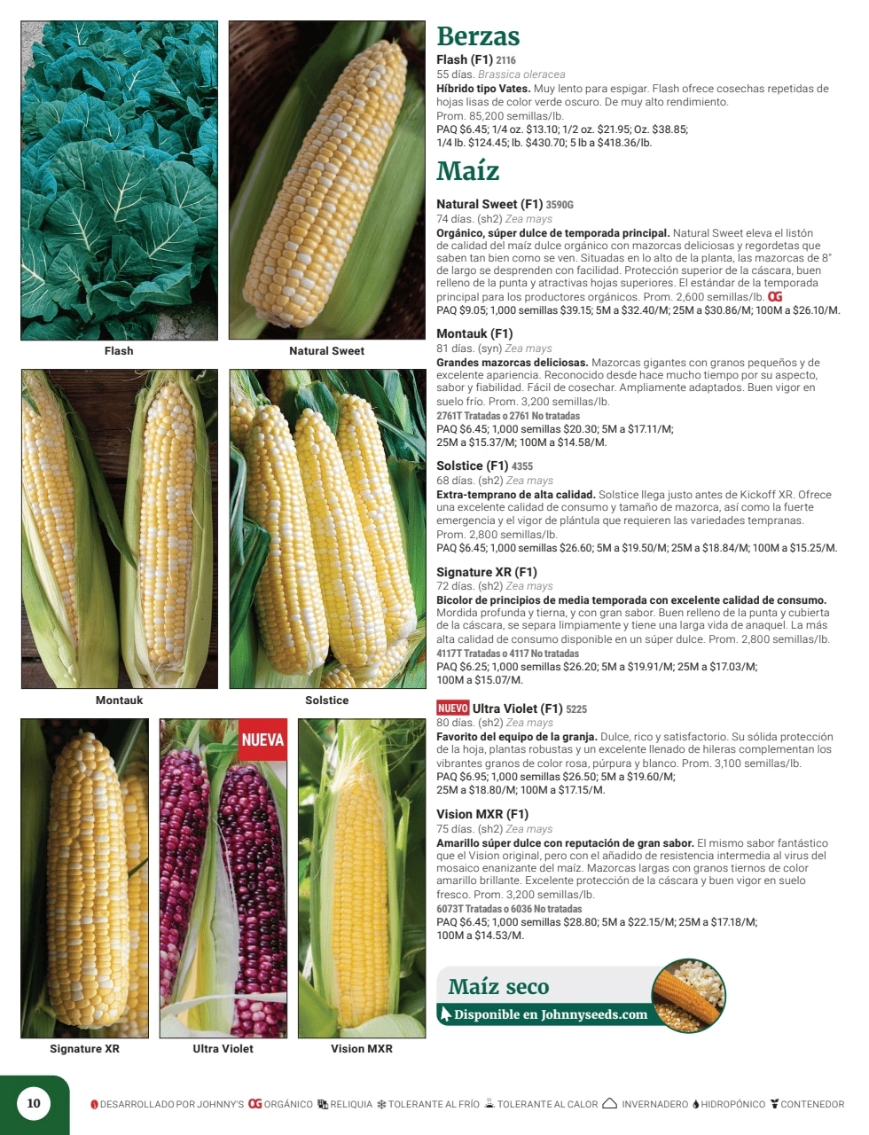 Johnny's Selected Seeds flyer page 12
