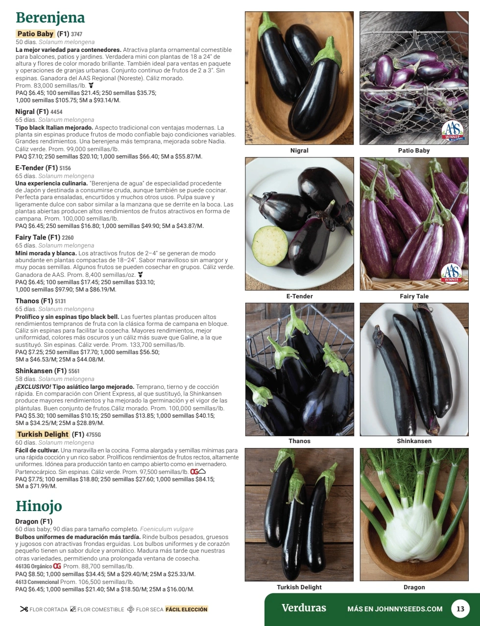 Johnny's Selected Seeds flyer page 15