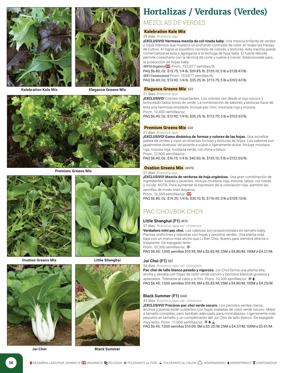 Johnny's Selected Seeds flyer page 18