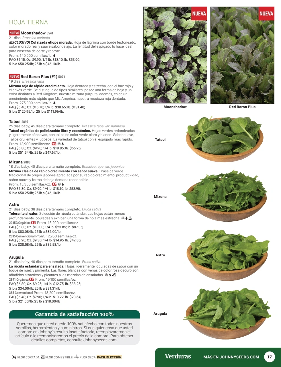 Johnny's Selected Seeds flyer page 19