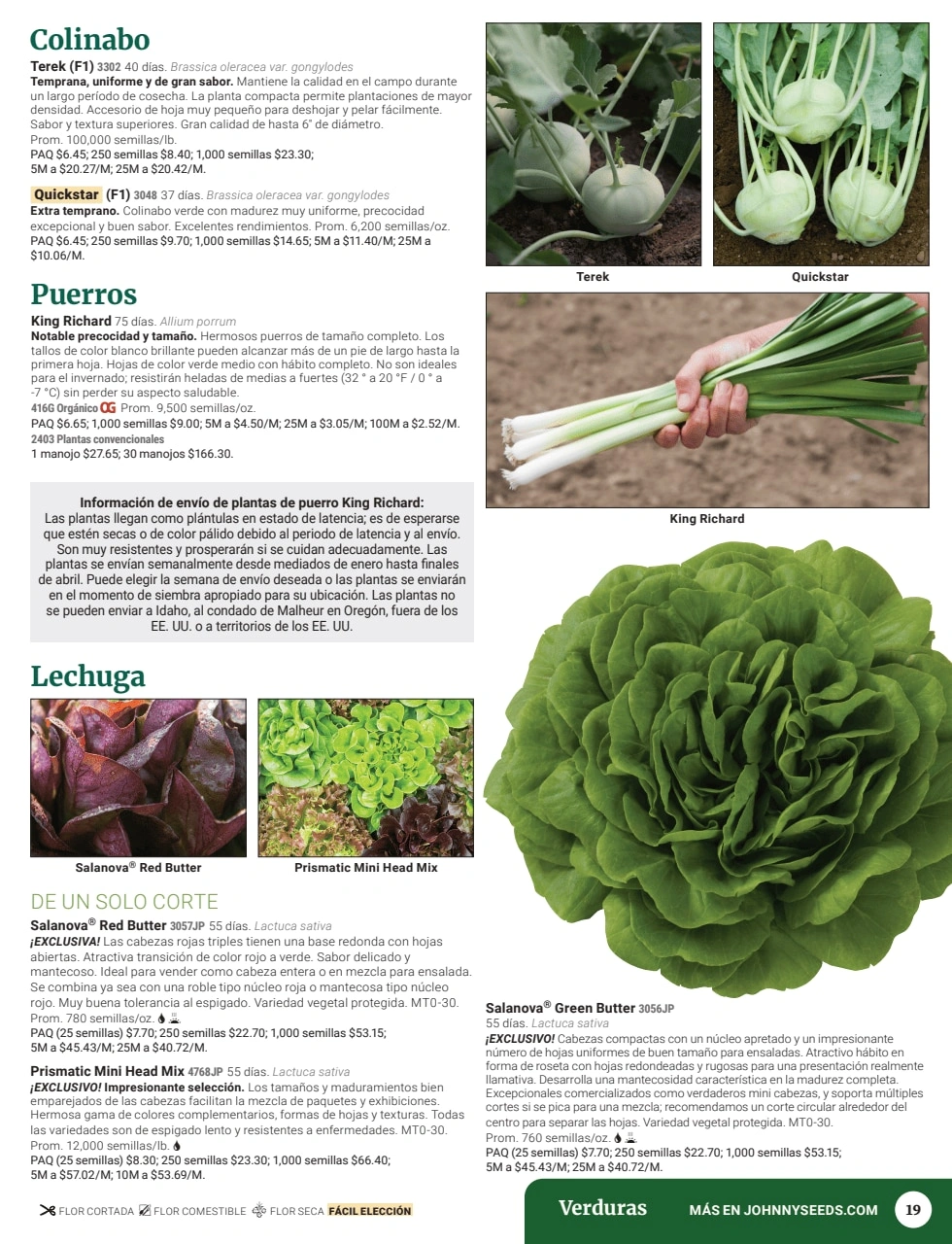 Johnny's Selected Seeds flyer page 21