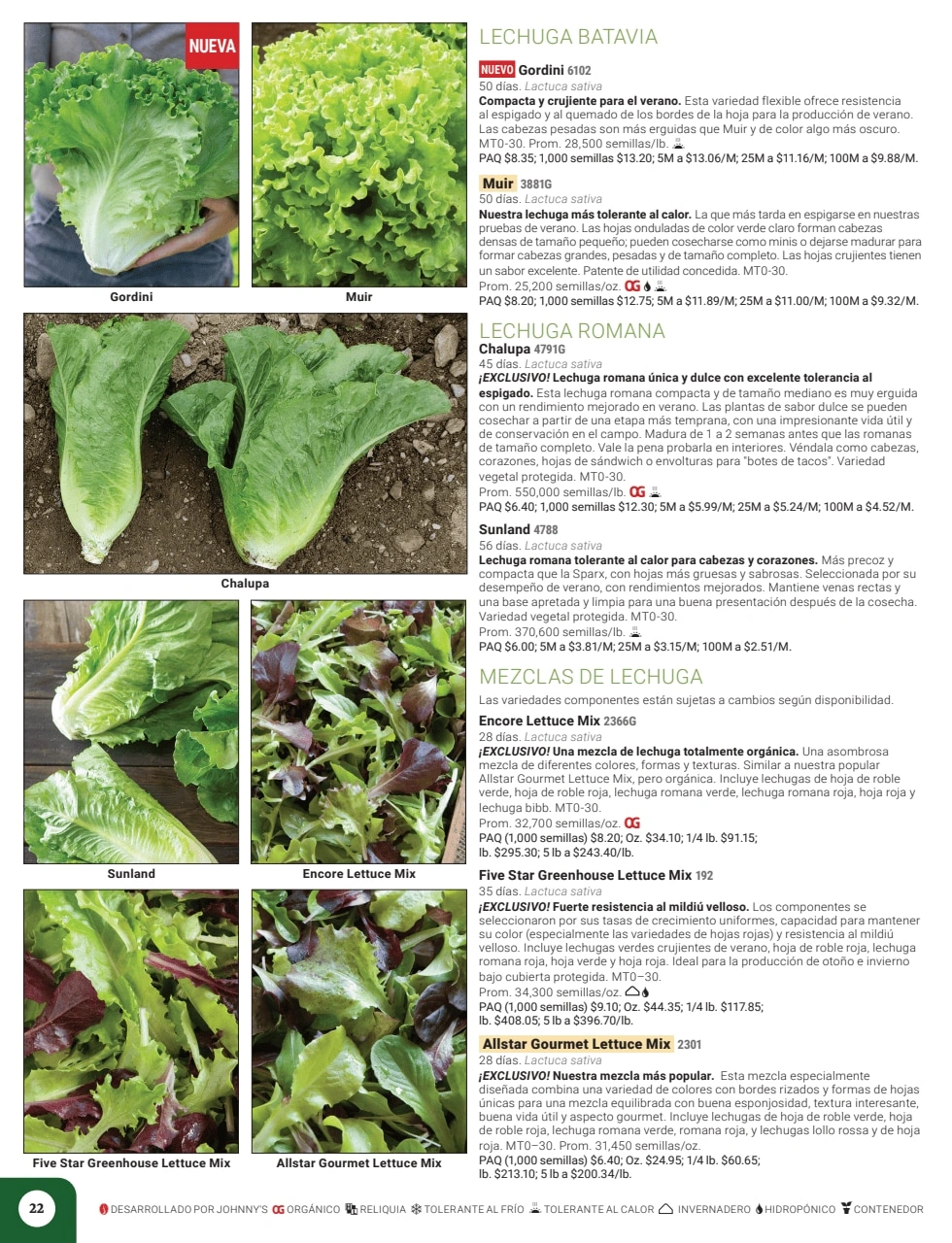 Johnny's Selected Seeds flyer page 24
