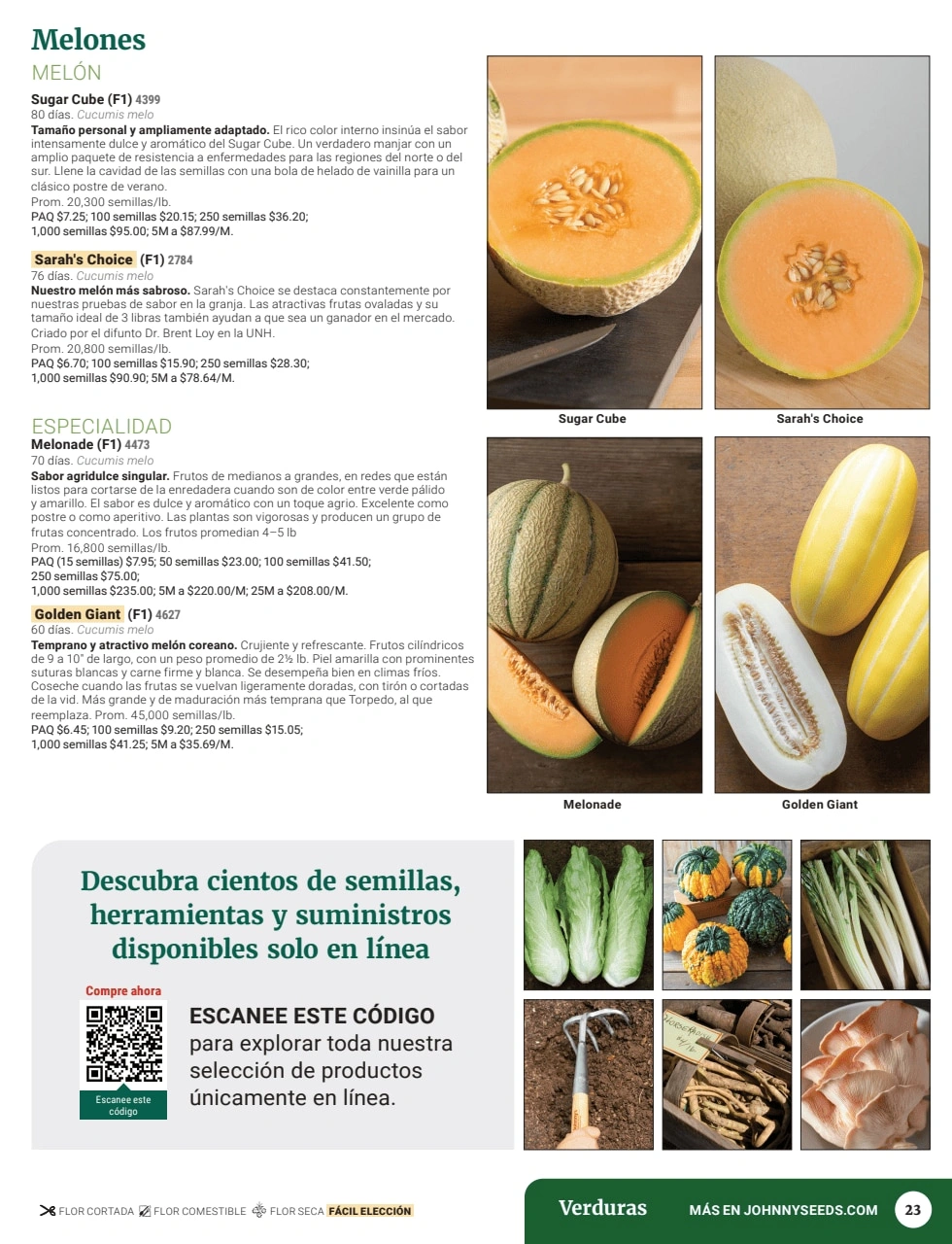 Johnny's Selected Seeds flyer page 25