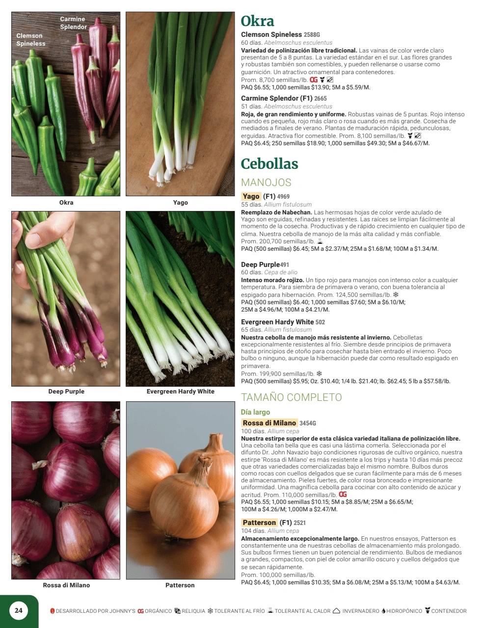 Johnny's Selected Seeds flyer page 26