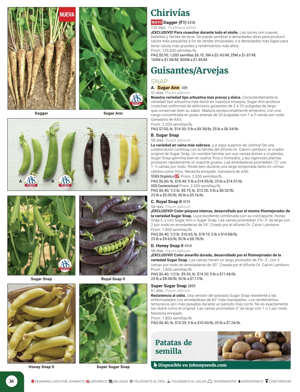 Johnny's Selected Seeds flyer page 28