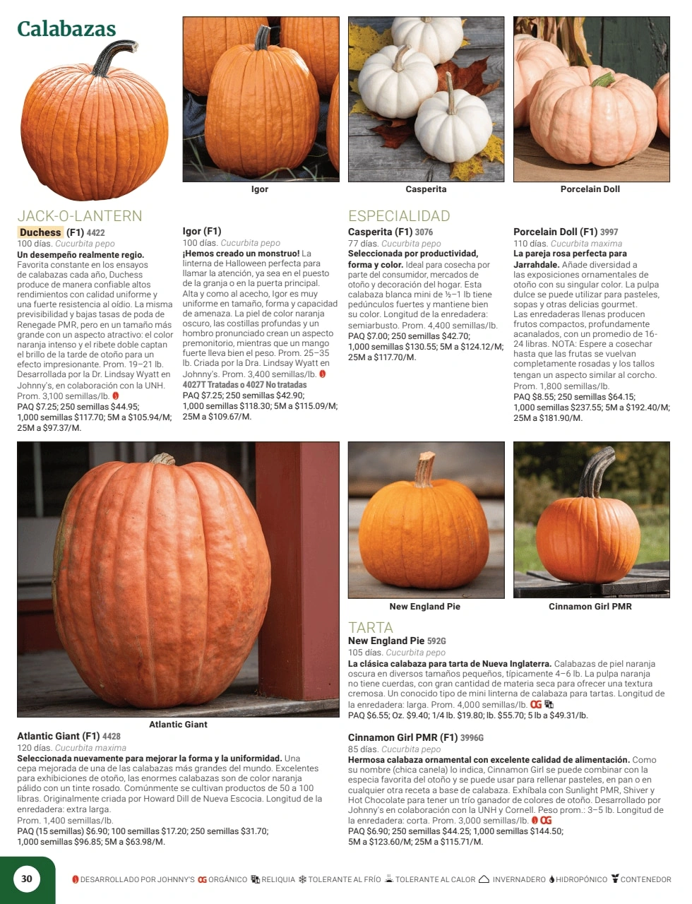 Johnny's Selected Seeds flyer page 32