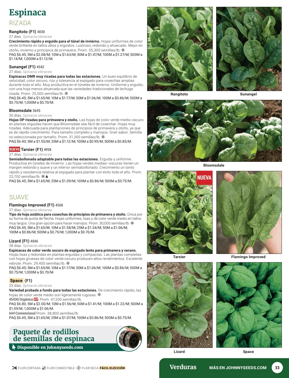 Johnny's Selected Seeds flyer page 35
