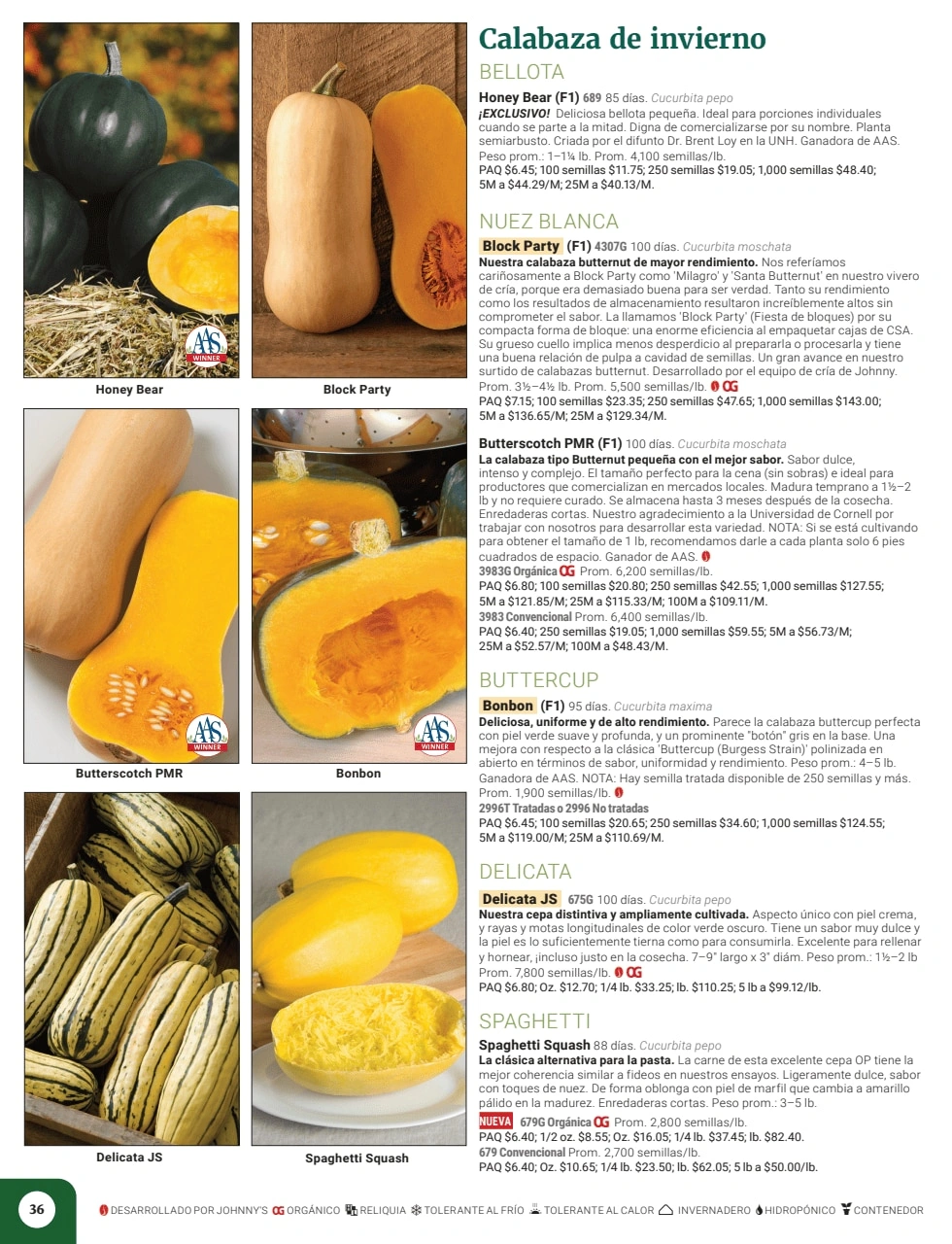 Johnny's Selected Seeds flyer page 38