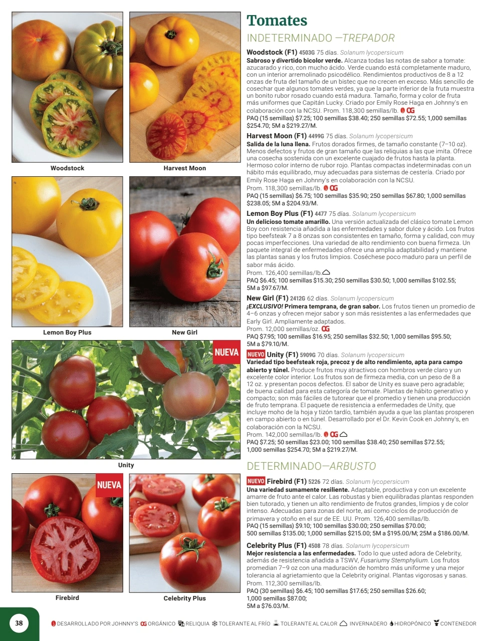 Johnny's Selected Seeds flyer page 40