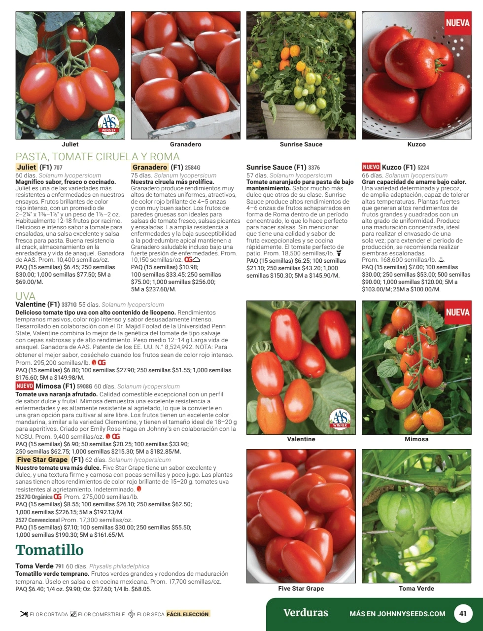 Johnny's Selected Seeds flyer page 43