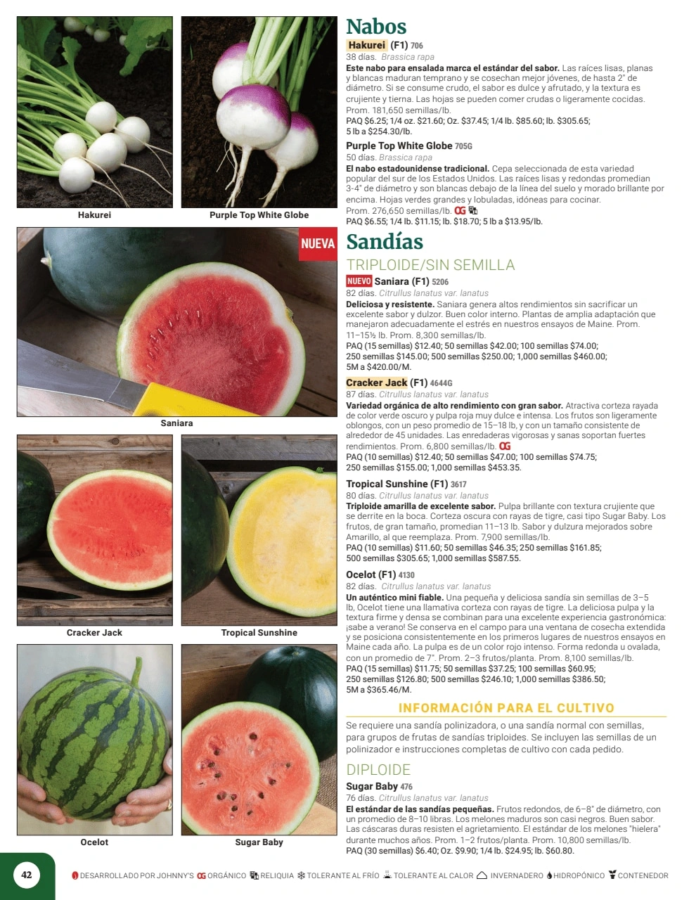 Johnny's Selected Seeds flyer page 44