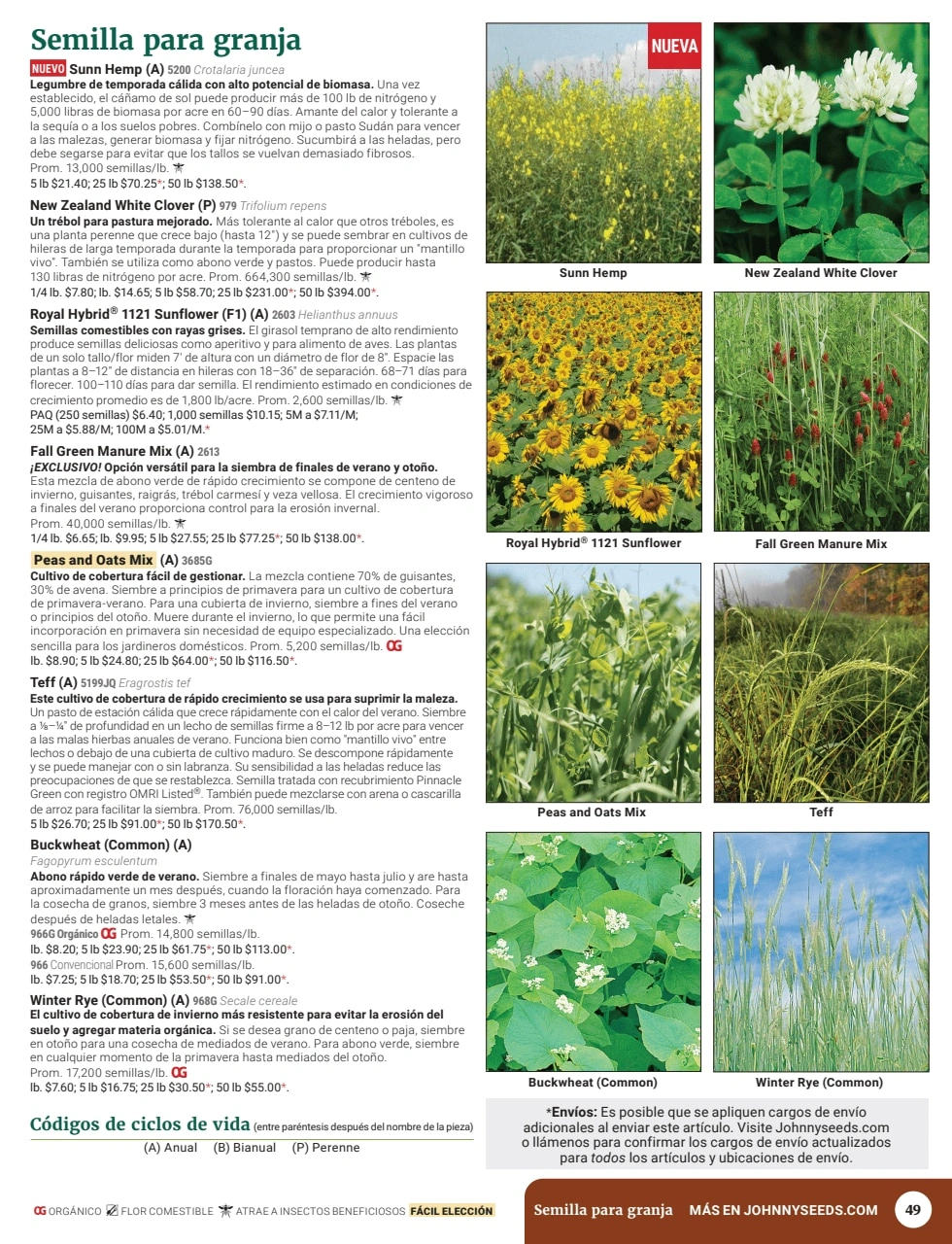 Johnny's Selected Seeds flyer page 51
