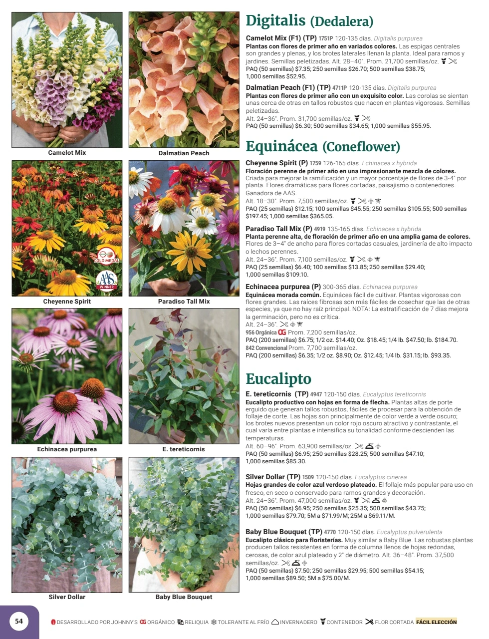 Johnny's Selected Seeds flyer page 56