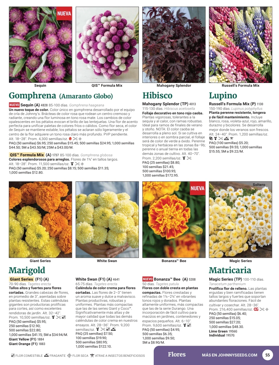 Johnny's Selected Seeds flyer page 57