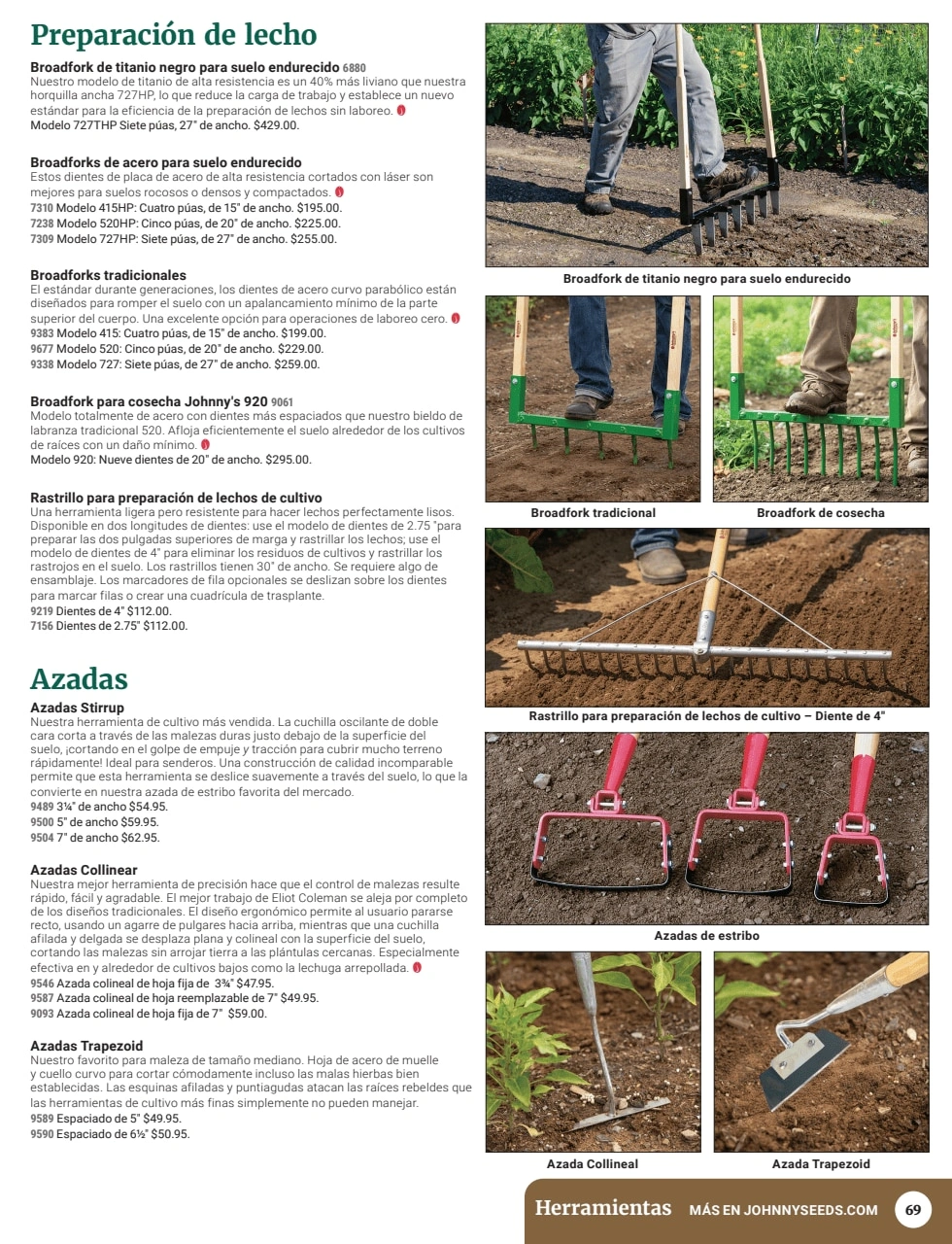 Johnny's Selected Seeds flyer page 71