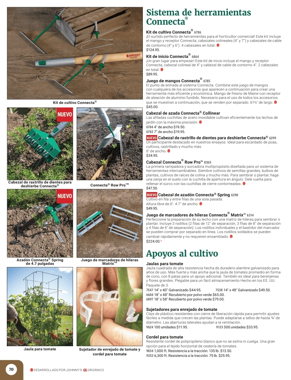 Johnny's Selected Seeds flyer page 72